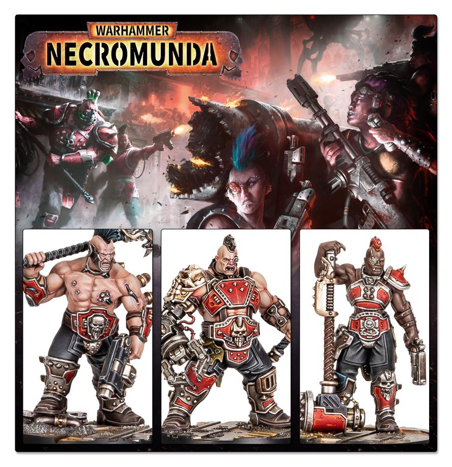 Necromunda: Goliath Forge Bosses & Sumpkrocs - 涅克羅蒙達：歌利亞鍛造頭目與污水鱷