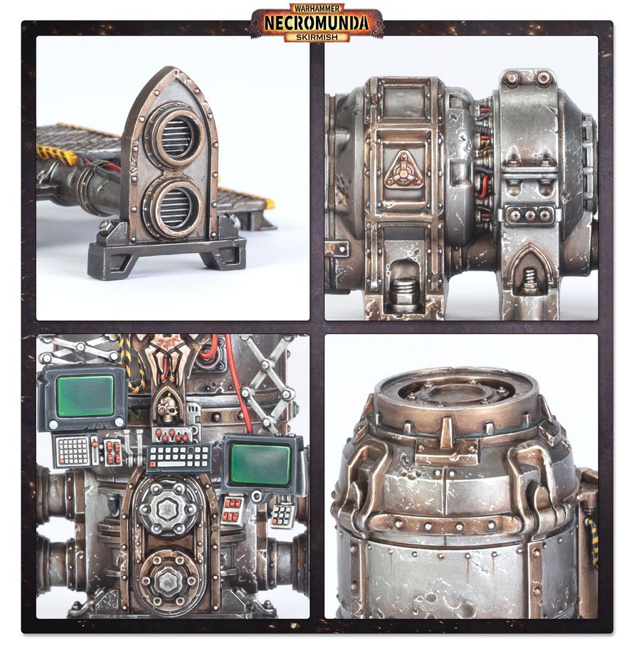 Necromunda: Zone Mortalis Factoria Pipes - 涅克羅蒙達：死亡禁區：廢棄工廠管道