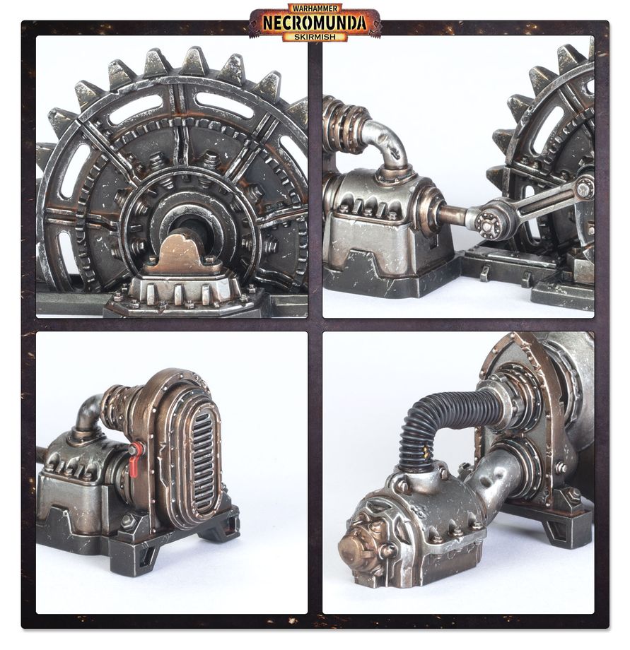 Necromunda: Zone Mortalis Factoria Pipes - 涅克羅蒙達：死亡禁區：廢棄工廠管道