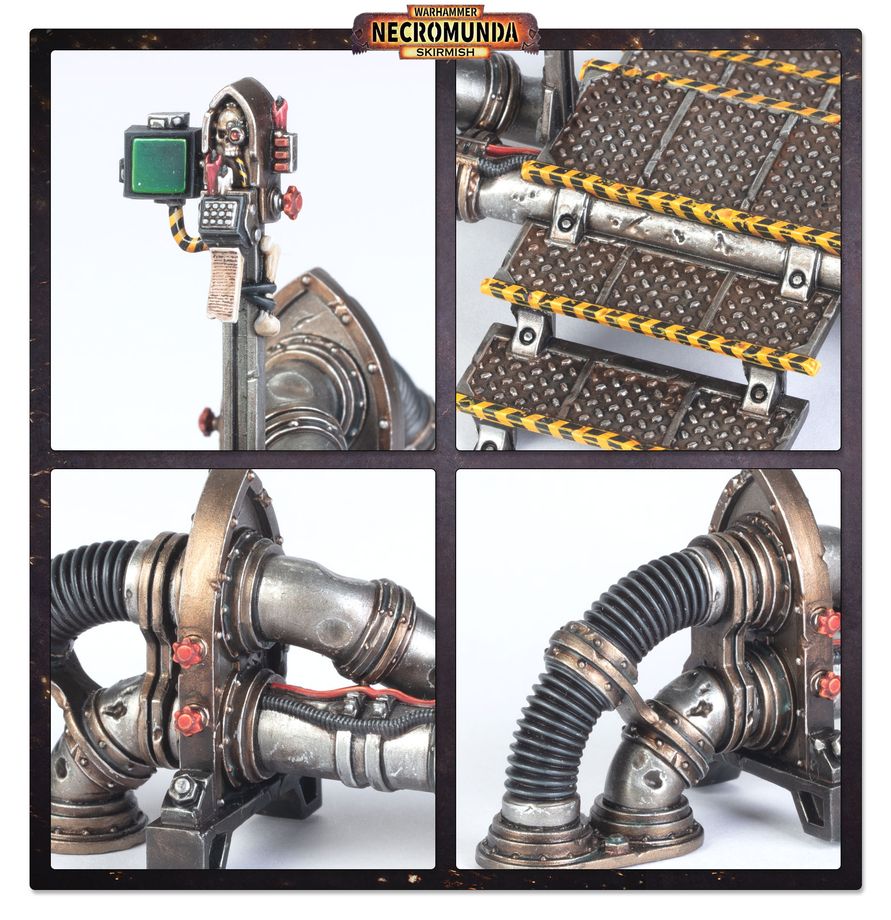 Necromunda: Zone Mortalis Factoria Pipes - 涅克羅蒙達：死亡禁區：廢棄工廠管道
