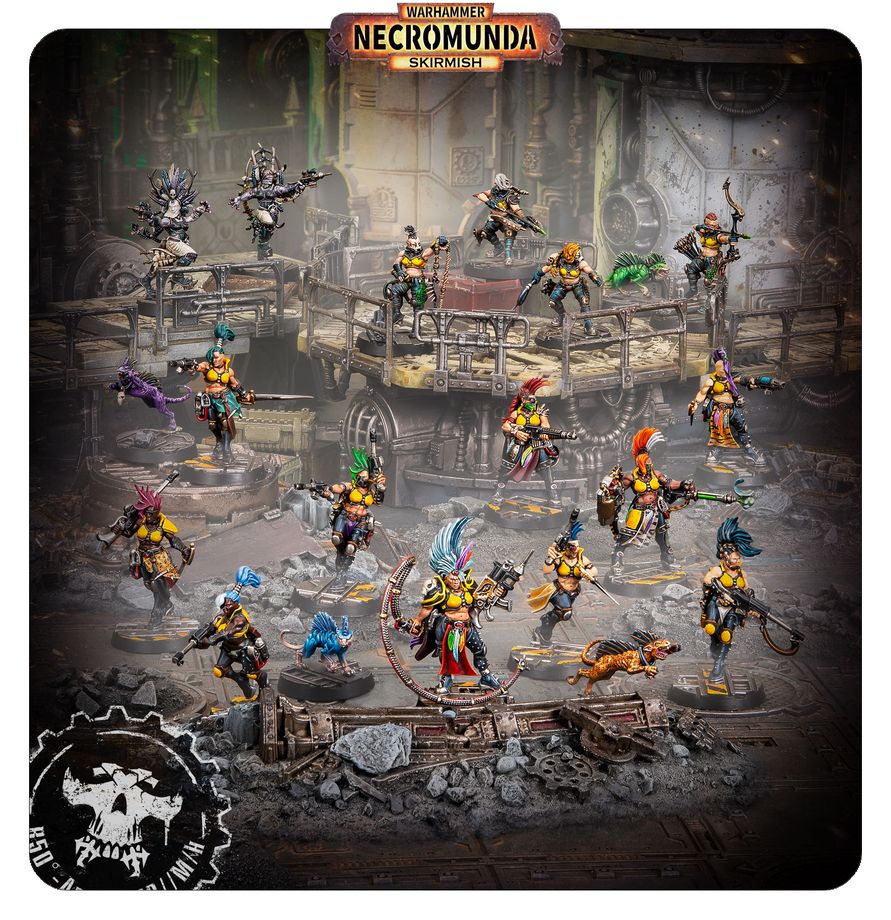 Necromunda: Escher Underhive Crew - 涅克羅蒙達：埃舍爾下層巢都幫眾