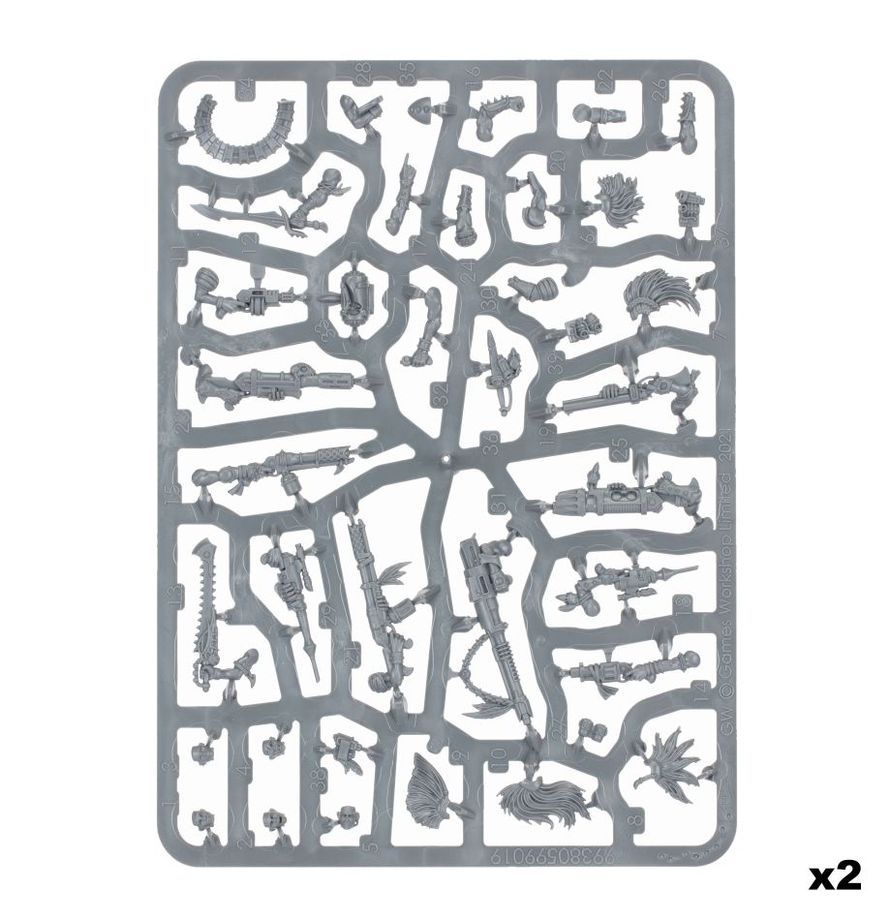 Necromunda: Escher Underhive Crew - 涅克羅蒙達：埃舍爾下層巢都幫眾