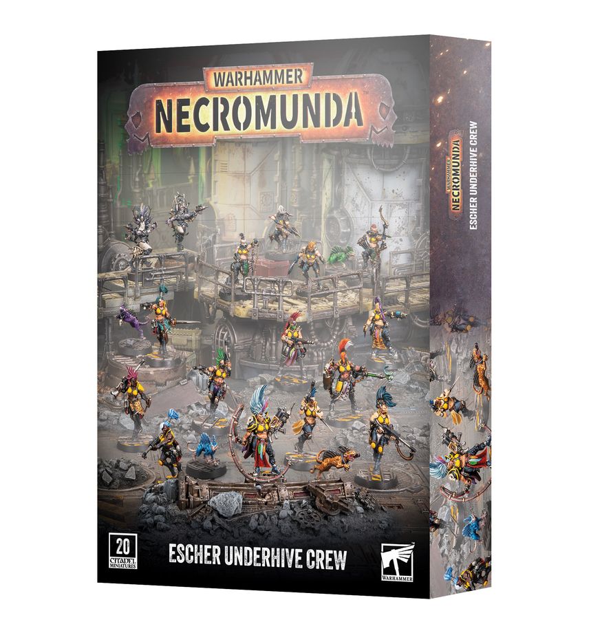 Necromunda: Escher Underhive Crew - 涅克羅蒙達：埃舍爾下層巢都幫眾
