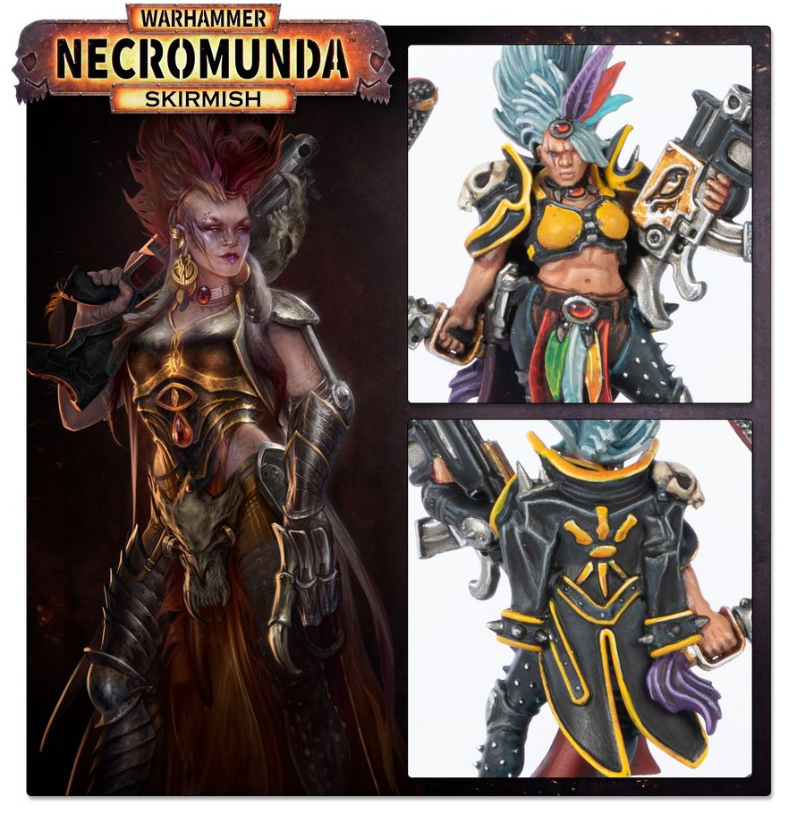 Necromunda: Escher Underhive Crew - 涅克羅蒙達：埃舍爾下層巢都幫眾