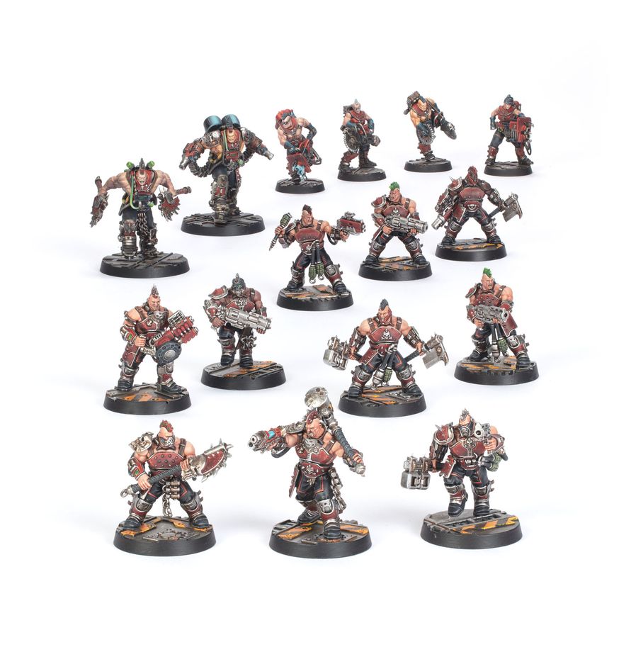 Necromunda: Goliath Underhive Crew - 涅克羅蒙達：歌利亞下層巢都幫眾