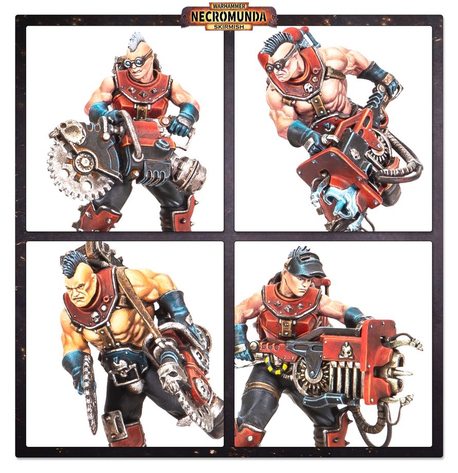 Necromunda: Goliath Underhive Crew - 涅克羅蒙達：歌利亞下層巢都幫眾