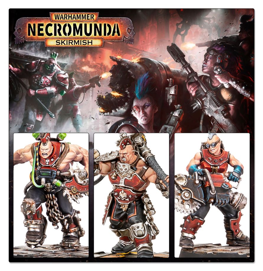 Necromunda: Goliath Underhive Crew - 涅克羅蒙達：歌利亞下層巢都幫眾