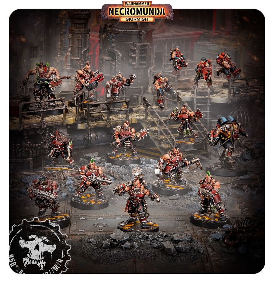 Necromunda: Goliath Underhive Crew - 涅克羅蒙達：歌利亞下層巢都幫眾