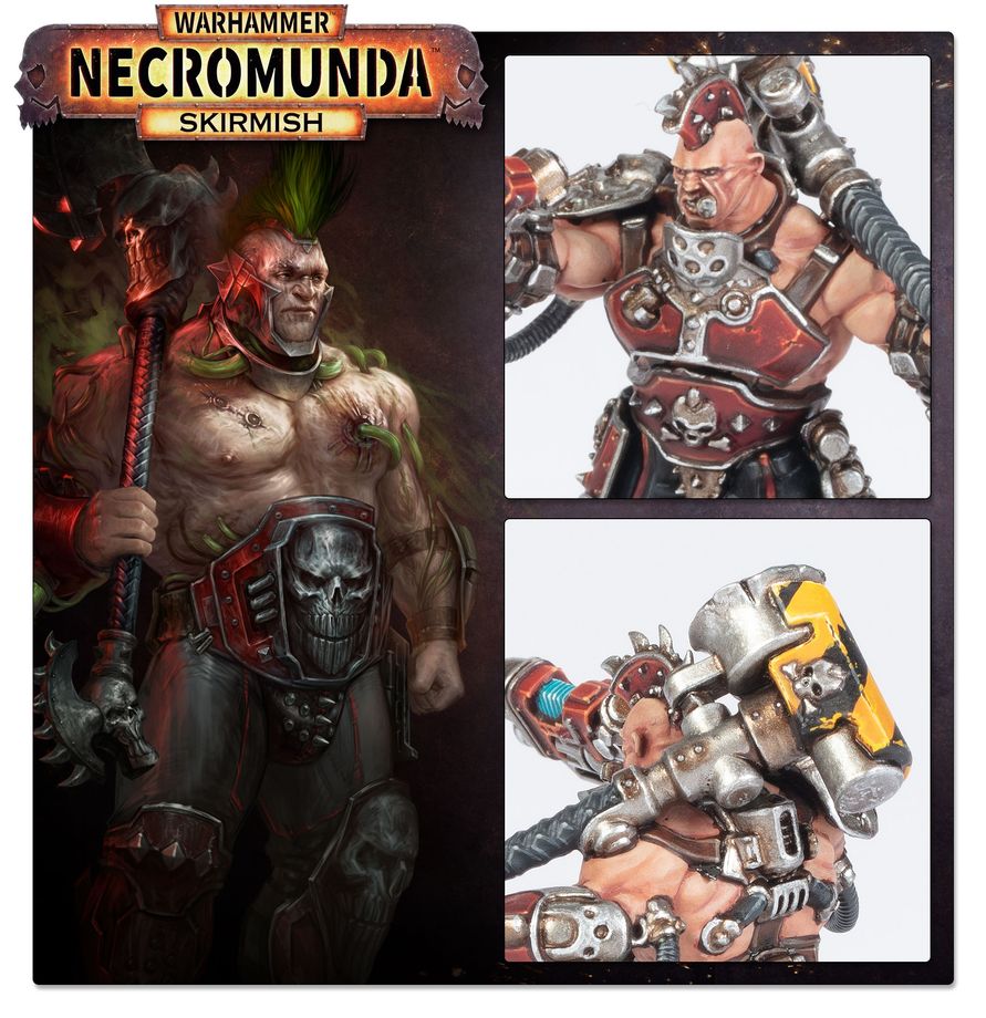 Necromunda: Goliath Underhive Crew - 涅克羅蒙達：歌利亞下層巢都幫眾