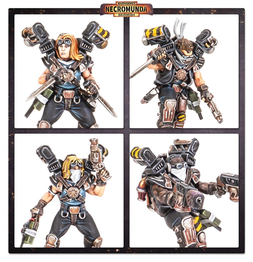 Necromunda: Orlock Underhive Crew - 涅克羅蒙達：奧洛克下層巢都幫眾