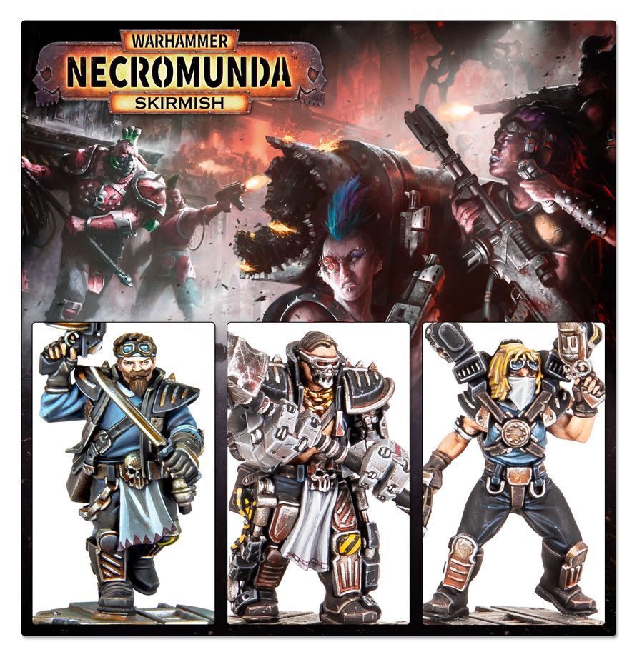 Necromunda: Orlock Underhive Crew - 涅克羅蒙達：奧洛克下層巢都幫眾