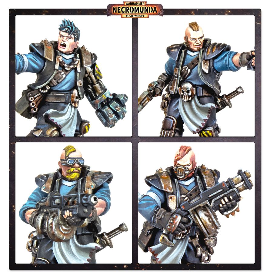 Necromunda: Orlock Underhive Crew - 涅克羅蒙達：奧洛克下層巢都幫眾