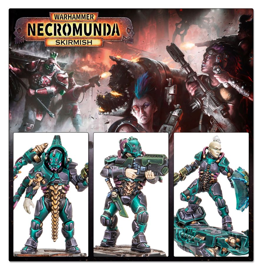 Necromunda: Van Saar Underhive Crew - 涅克羅蒙達：範．薩爾下層巢都幫眾