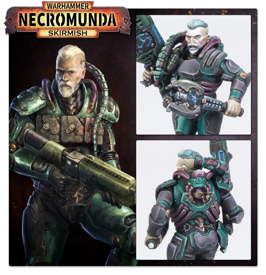 Necromunda: Van Saar Underhive Crew - 涅克羅蒙達：範．薩爾下層巢都幫眾