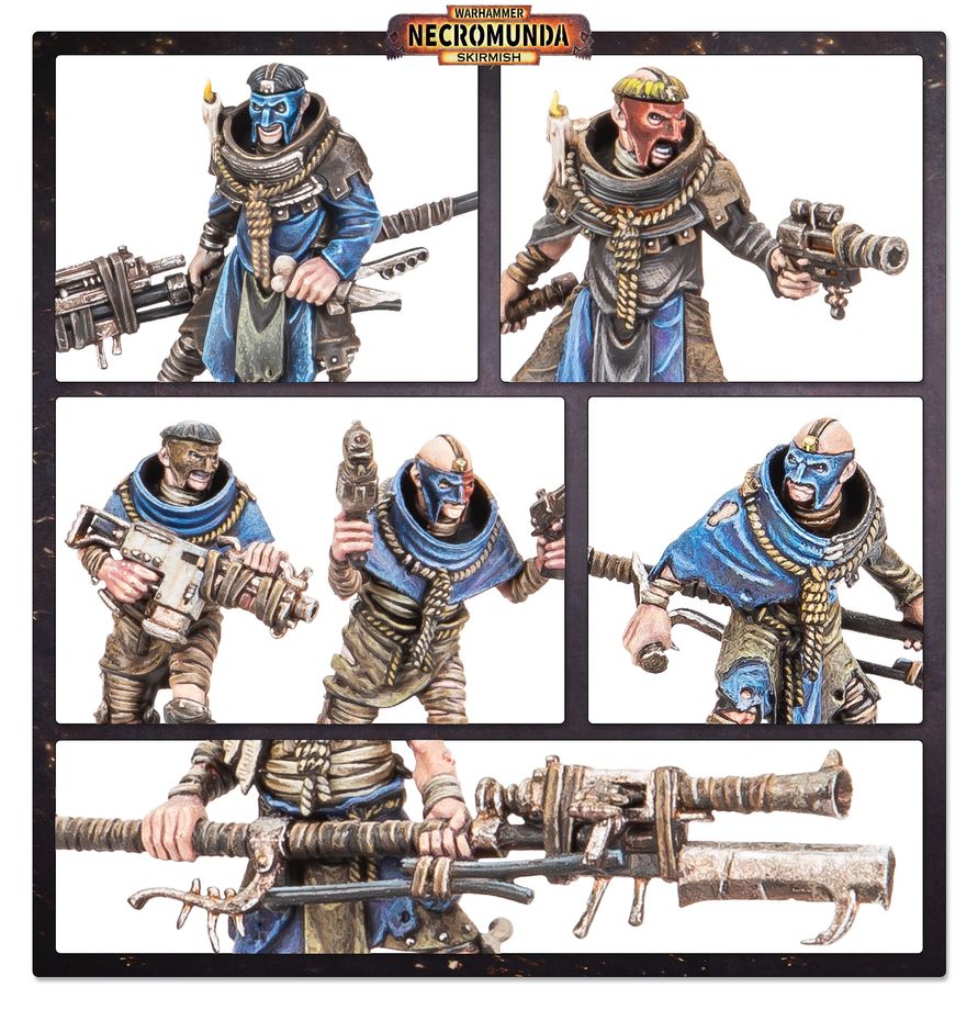Necromunda: Cawdor Underhive Crew - 涅克羅蒙達：考鐸下層巢都幫眾