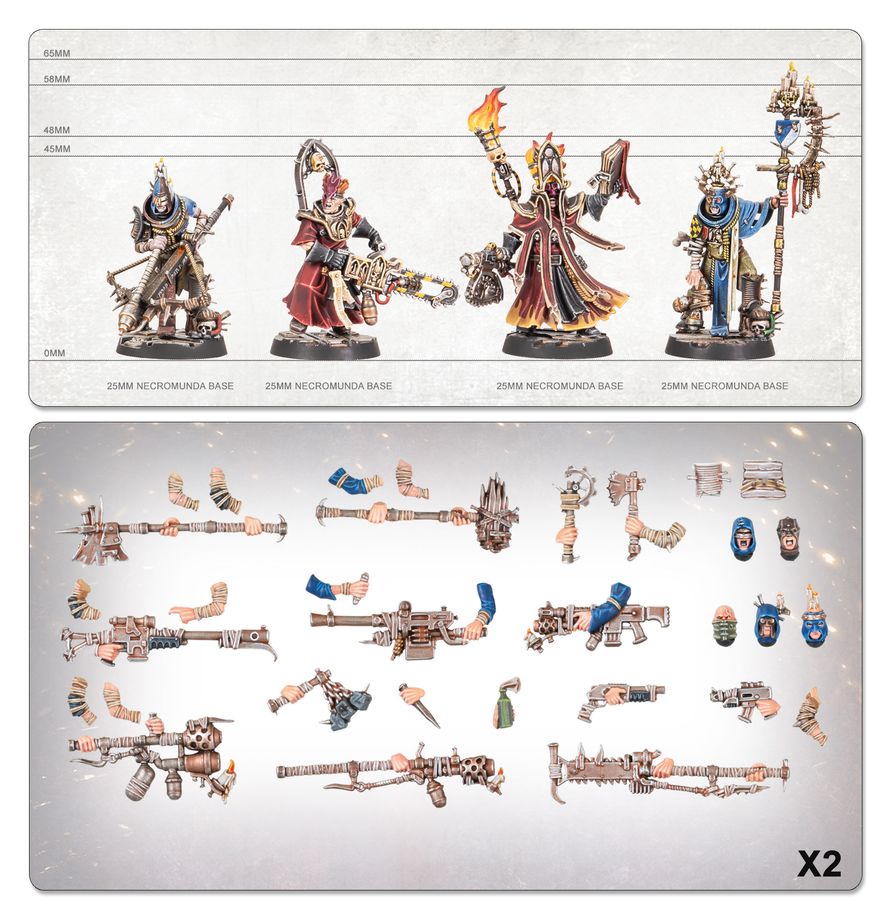 Necromunda: Cawdor Underhive Crew - 涅克羅蒙達：考鐸下層巢都幫眾