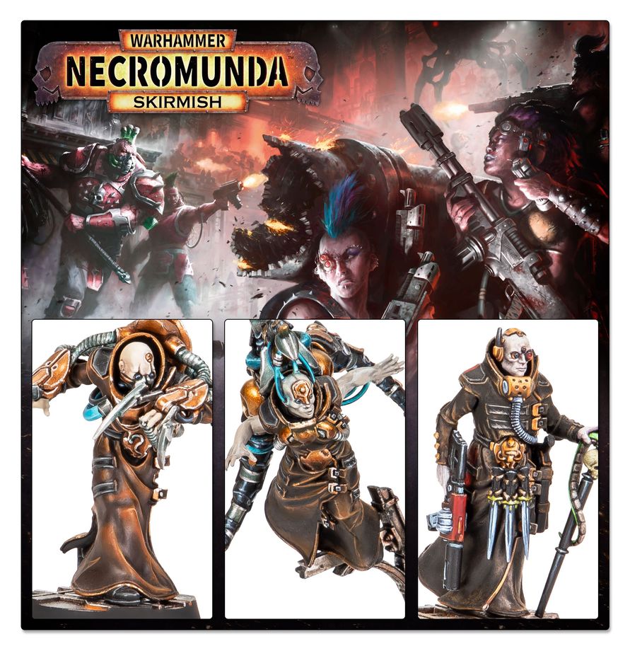 Necromunda: Delaque Underhive Crew - 涅克羅蒙達：德拉奎下層巢都幫眾