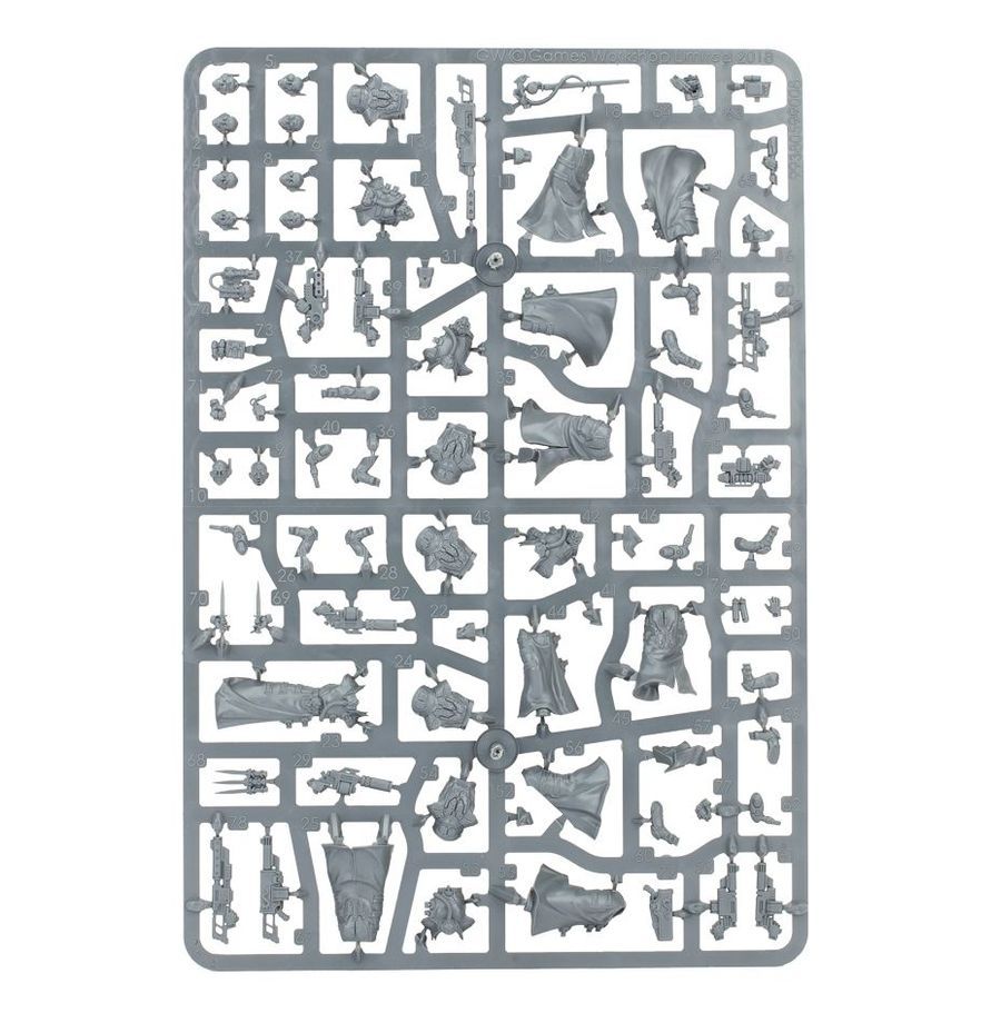 Necromunda: Delaque Underhive Crew - 涅克羅蒙達：德拉奎下層巢都幫眾