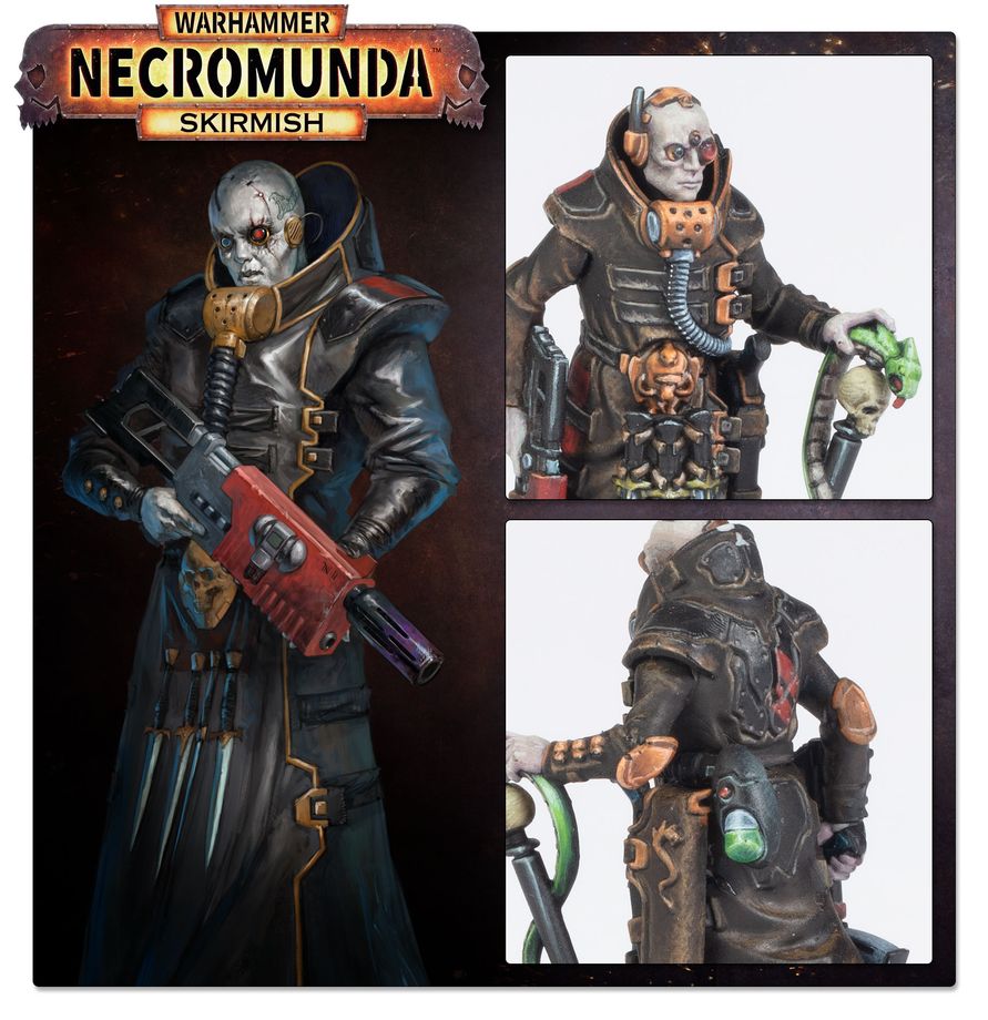 Necromunda: Delaque Underhive Crew - 涅克羅蒙達：德拉奎下層巢都幫眾