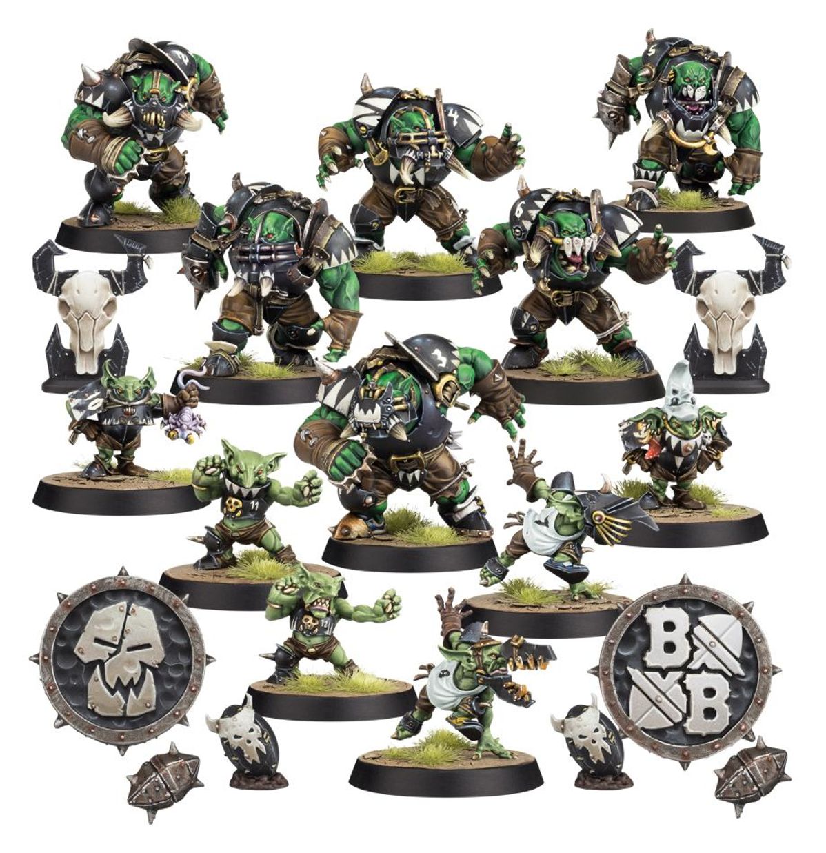 Blood Bowl: Black Orc Team - 血腥橄欖球：黑歐克隊