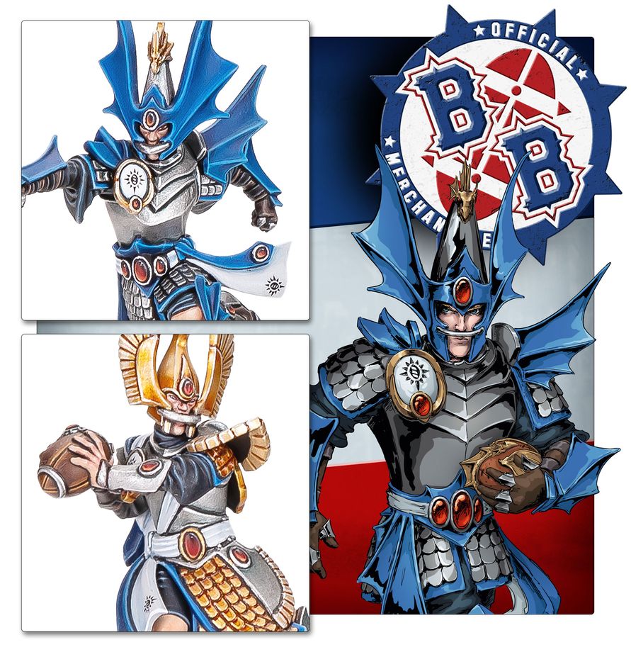 High Elf: Blood Bowl Team - The Caledor Dragons - 血碗橄欖球：高等精靈球隊