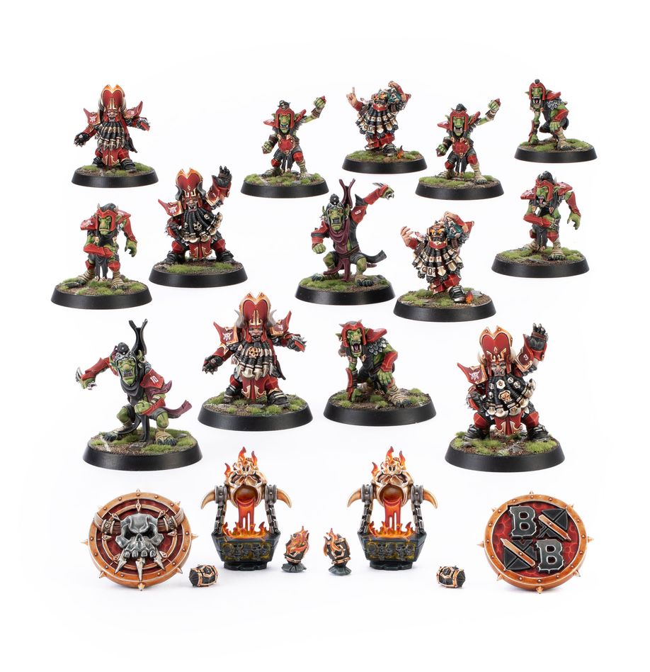 Blood Bowl: Chaos Dwarf Team - The Zharr-Naggrund Ziggurats - 血腥橄欖球：混沌矮人球隊