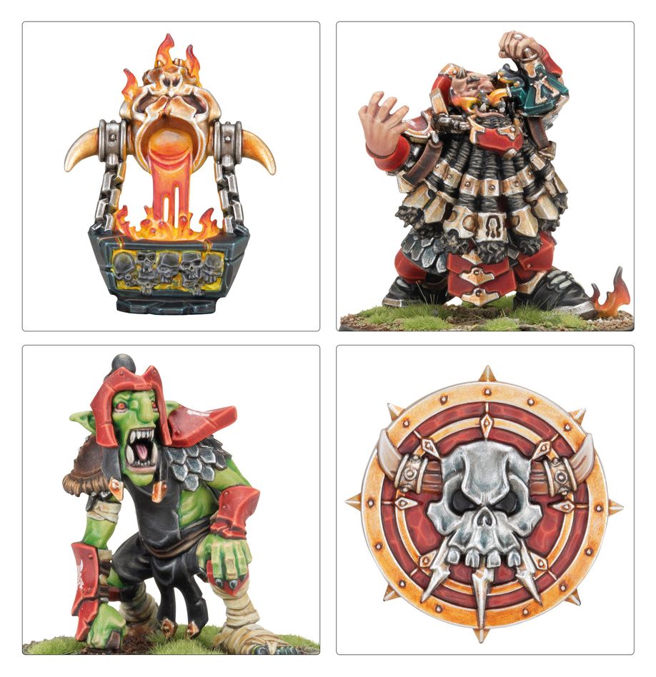 Blood Bowl: Chaos Dwarf Team - The Zharr-Naggrund Ziggurats - 血腥橄欖球：混沌矮人球隊