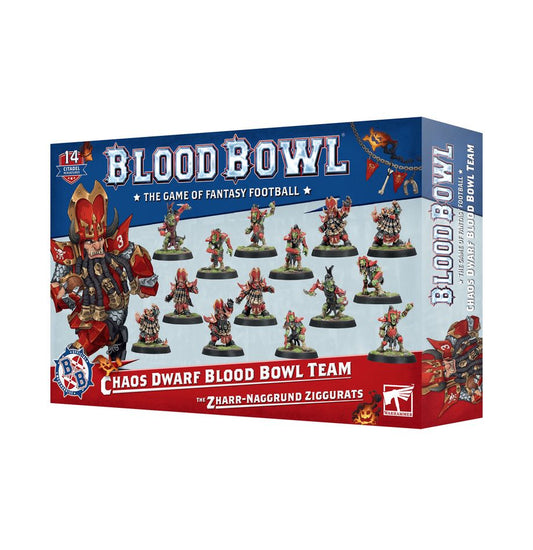 Blood Bowl: Chaos Dwarf Team - The Zharr-Naggrund Ziggurats - 血腥橄欖球：混沌矮人球隊