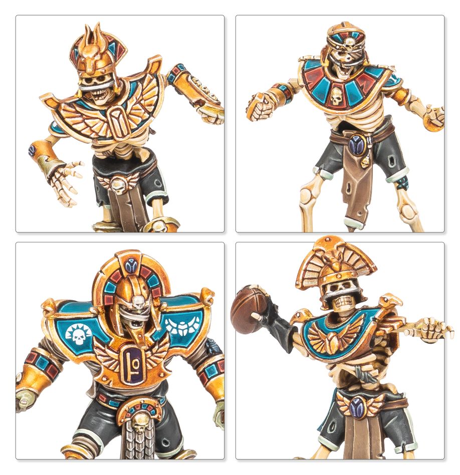 Blood Bowl: Tomb Kings Team - 血碗橄欖球：古墓王球隊