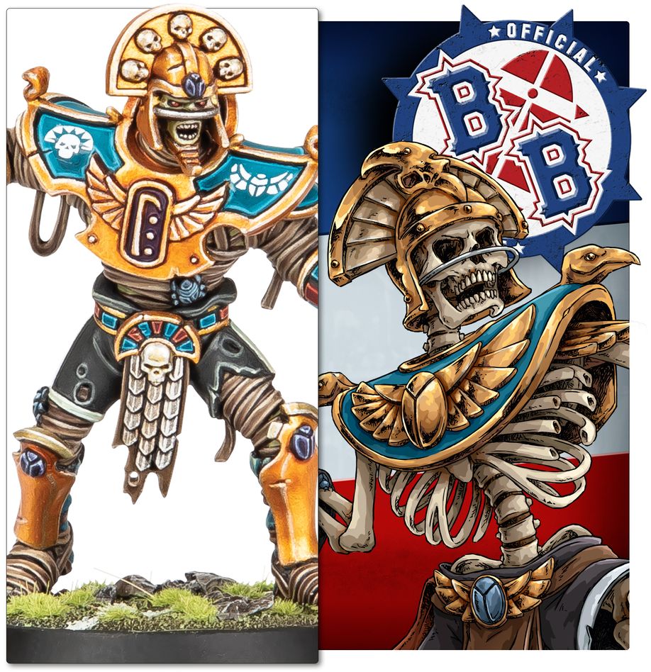 Blood Bowl: Tomb Kings Team - 血碗橄欖球：古墓王球隊