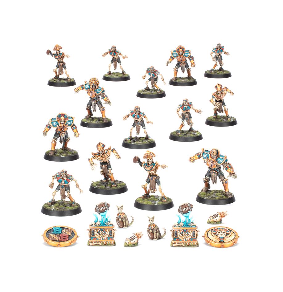 Blood Bowl: Tomb Kings Team - 血碗橄欖球：古墓王球隊