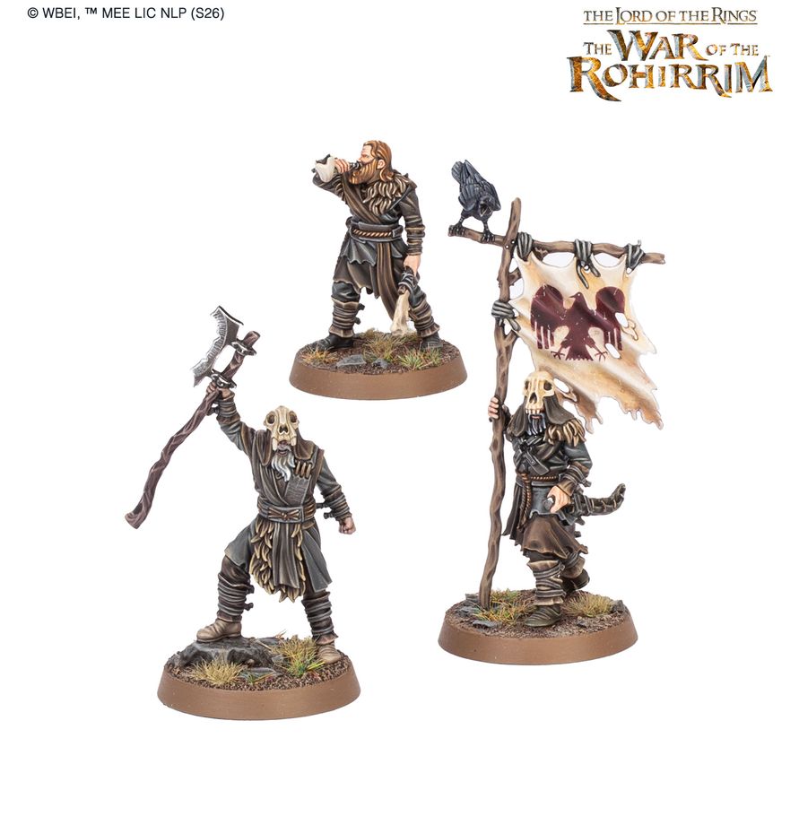 Middle-earth™ Strategy Battle Game: Hill Tribesmen Commanders - 中土世界：山丘部落成員指揮組