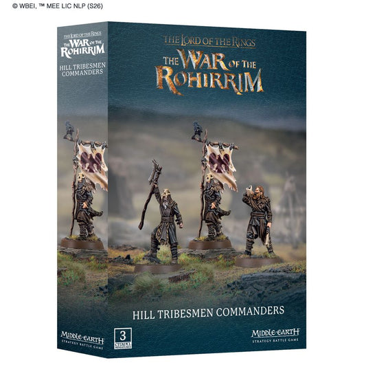 Middle-earth™ Strategy Battle Game: Hill Tribesmen Commanders - 中土世界：山丘部落成員指揮組