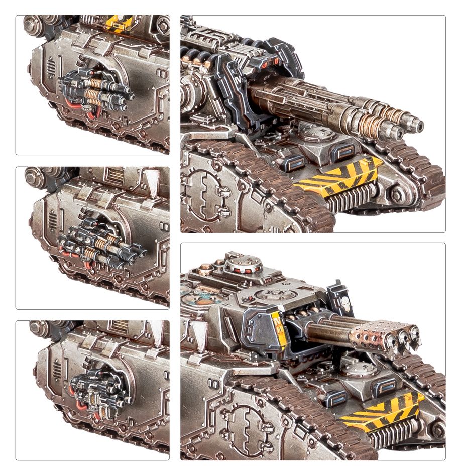 Legions Imperialis: Falchion / Ascalon Super-Heavy Tanks - 軍團帝國：軍刀/阿斯卡隆超重型坦克