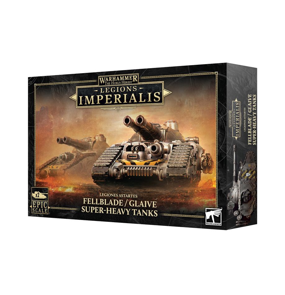 Legions Imperialis: Fellblade / Glaive Super-Heavy Tanks - 軍團帝國：殘暴之刃/長刀超重型坦克