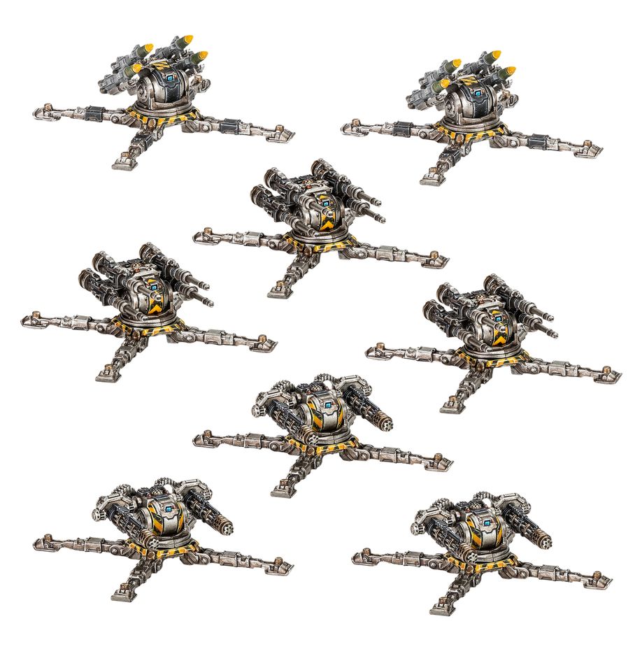 Legions Imperialis: Araknae Weapons Platform Batteries - 軍團帝國：阿拉克涅武器平台炮塔