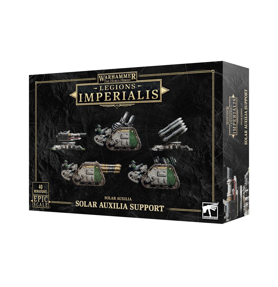 Legions Imperialis: Solar Auxilia Support - 帝國軍團：太陽輔助軍火力支援