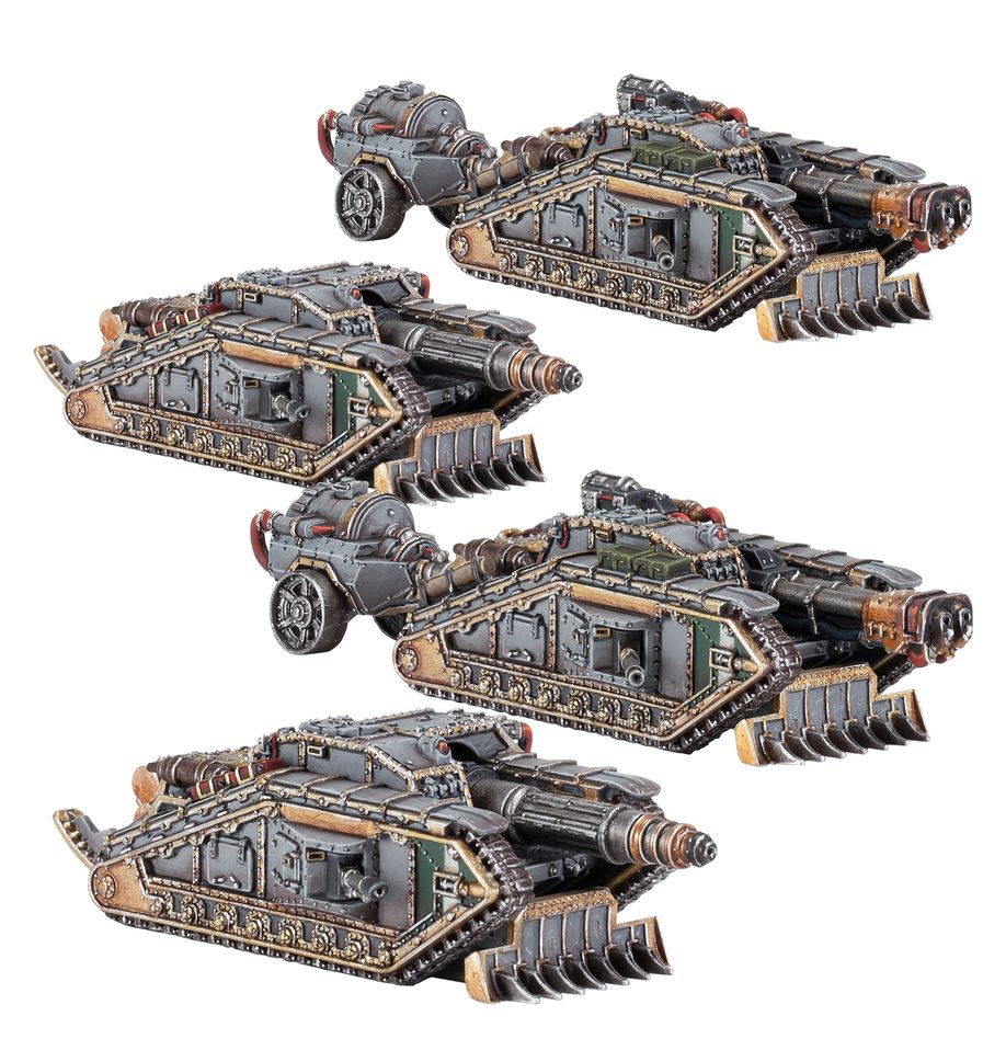 Legions Imperialis: Malcador Infernus And Valdor Tank Destroyers - 帝國軍團：地獄火型馬卡多坦克與瓦爾多坦克毀滅者