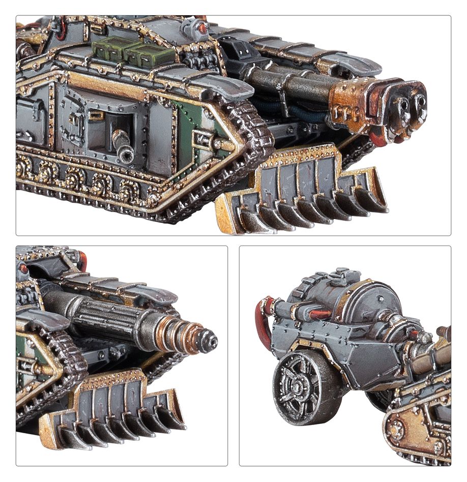 Legions Imperialis: Malcador Infernus And Valdor Tank Destroyers - 帝國軍團：地獄火型馬卡多坦克與瓦爾多坦克毀滅者