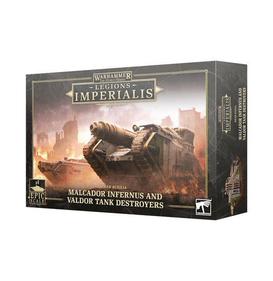 Legions Imperialis: Malcador Infernus And Valdor Tank Destroyers - 帝國軍團：地獄火型馬卡多坦克與瓦爾多坦克毀滅者