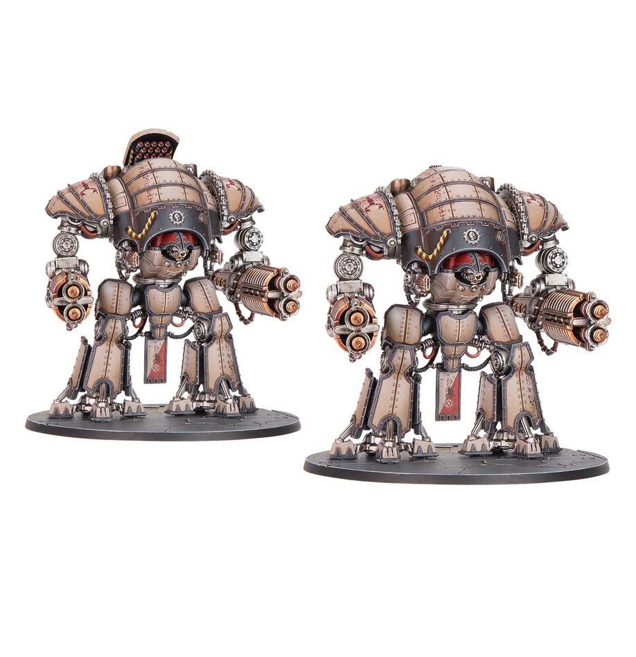 Legions Imperialis: Mechanicum Acastus Knights Asterius - 帝國軍團：牛頭怪型騎士