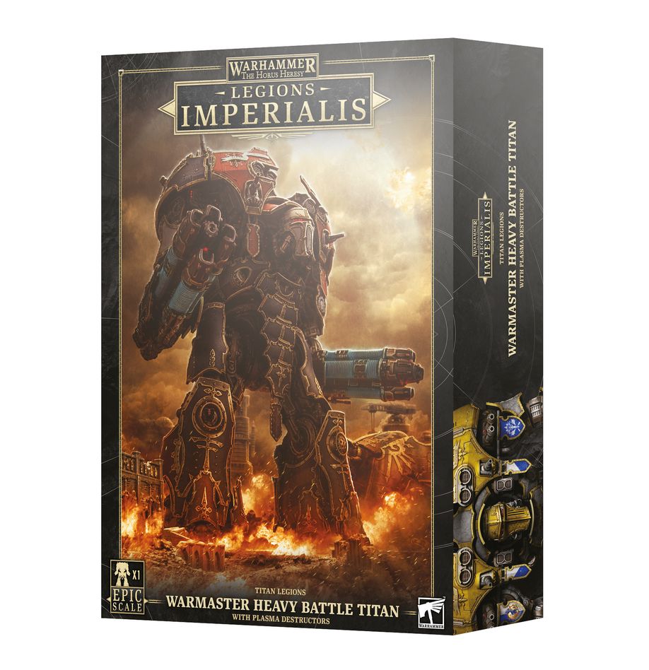 Legions Imperialis: Warmaster Heavy Battle Titan - 帝國軍團：戰帥級重型戰鬥泰坦
