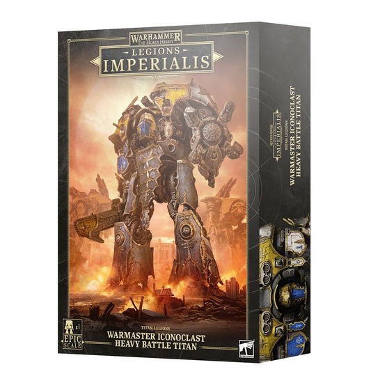 Legions Imperialis: Warmaster Iconoclast Heavy Battle Titan - 帝國軍團：戰帥級破像者重型戰鬥泰坦