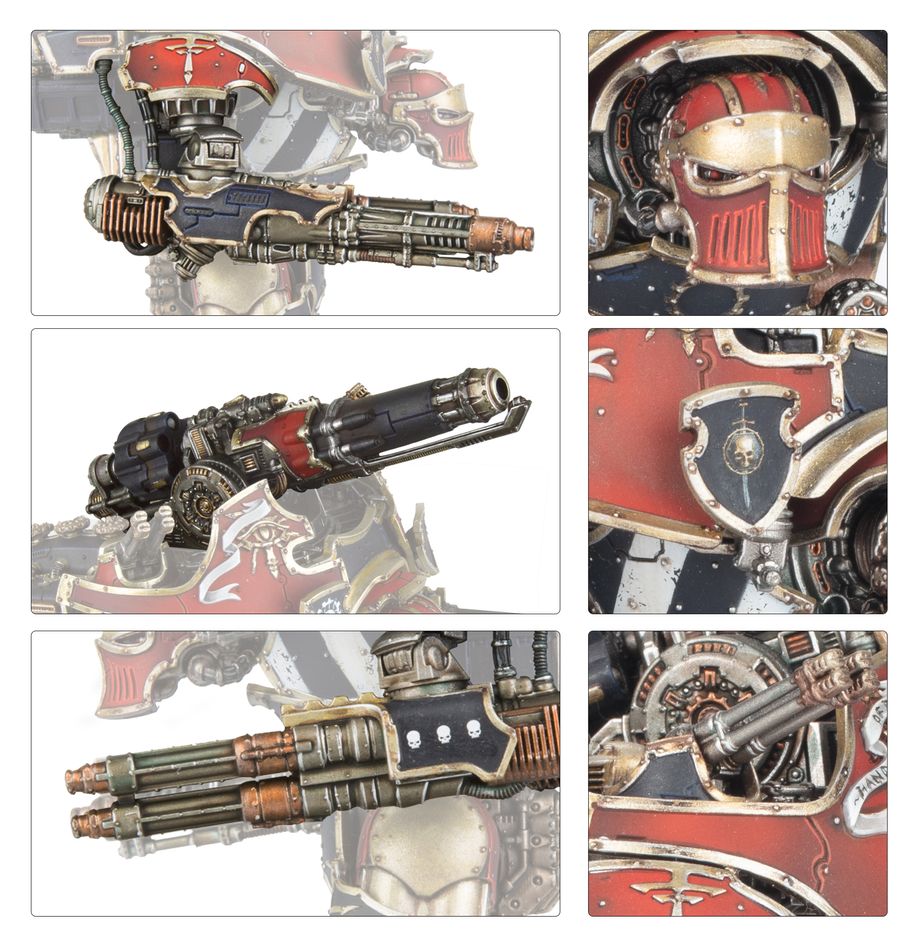 Legions Imperialis: Warbringer Nemesis Titan With Quake Cannon - 帝國軍團：戰爭使者級天罰泰坦裝備地震炮