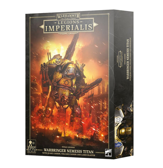 Legions Imperialis: Warbringer Nemesis Titan With Quake Cannon - 帝國軍團：戰爭使者級天罰泰坦裝備地震炮