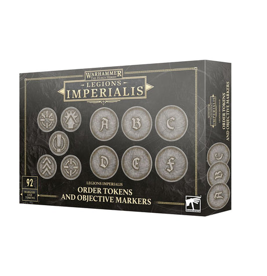 Legions Imperialis: Order Tokens and Objective Markers - 軍團帝國：命令指示物與目標標記