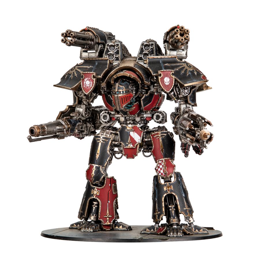 Legions Imperialis: Warlord Titan with Quake Cannon and Conversion Beam Extirpator - 帝國軍團：裝備地震炮與轉換光束殲滅炮的戰將泰坦