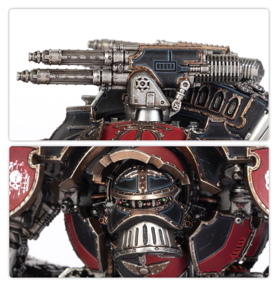 Legions Imperialis: Warlord Titan with Quake Cannon and Conversion Beam Extirpator - 帝國軍團：裝備地震炮與轉換光束殲滅炮的戰將泰坦