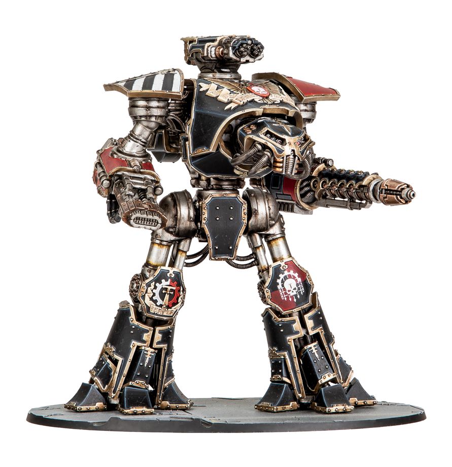 Legions Imperialis: Reaver Titan with Graviton Obliterator and Volkite Annihilator - 帝國軍團：裝備重力泯滅炮與爆燃殲滅炮的掠奪者泰坦