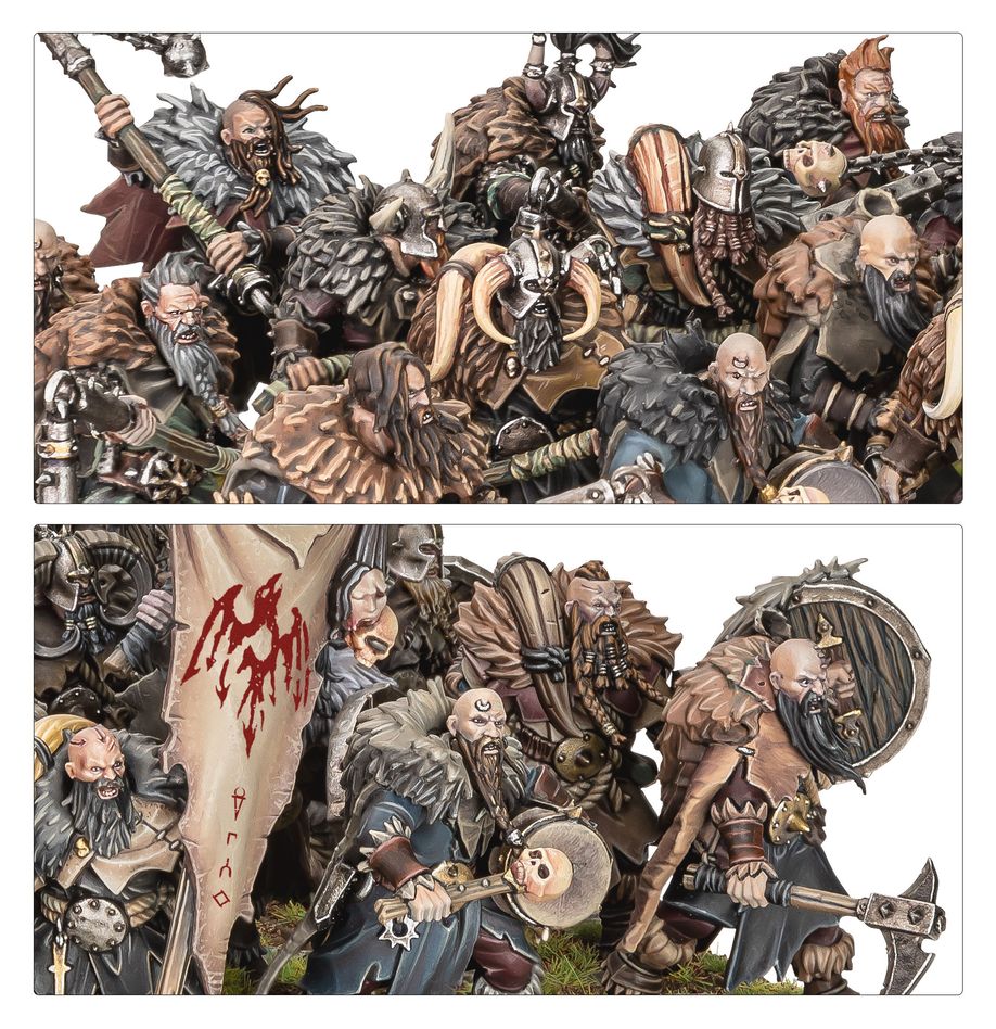 Warriors of Chaos: Chaos Marauders Army Reinforcement Set - 混沌掠奪者軍隊增援套裝